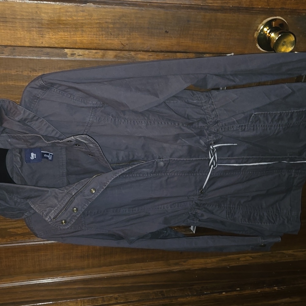 Old Navy Dark Gray Utility Jacket